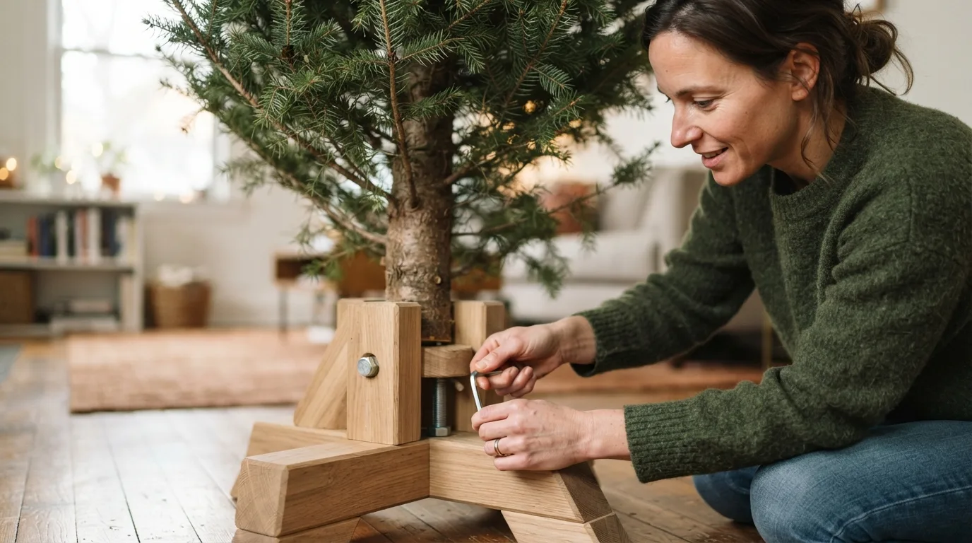 Stojak Na Choinkę Diy