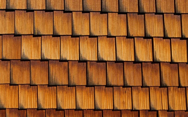okładzina elewacyjna, półpasiec, gonty drewniane, drewniany mur, okładziny ścienne, tekstura