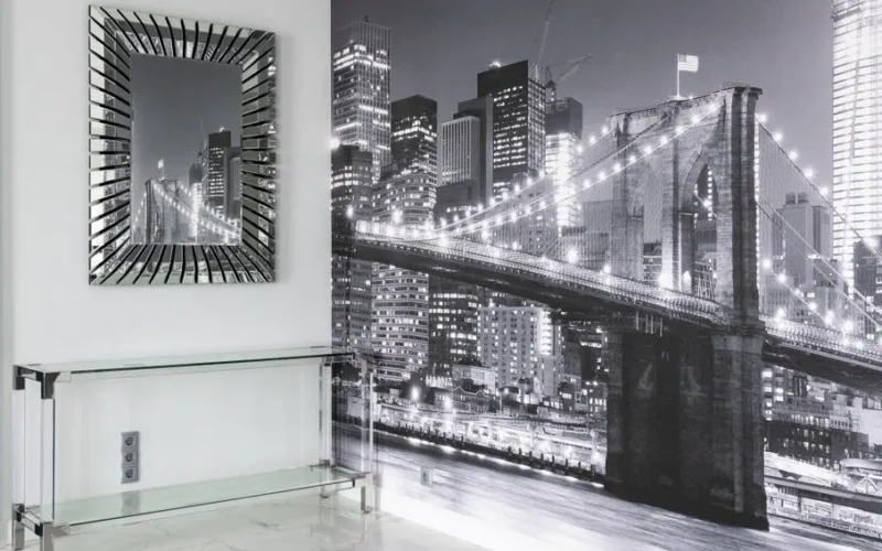 Fototapeta 3D w salonie - czy to dobry pomysł? Zalety i wady