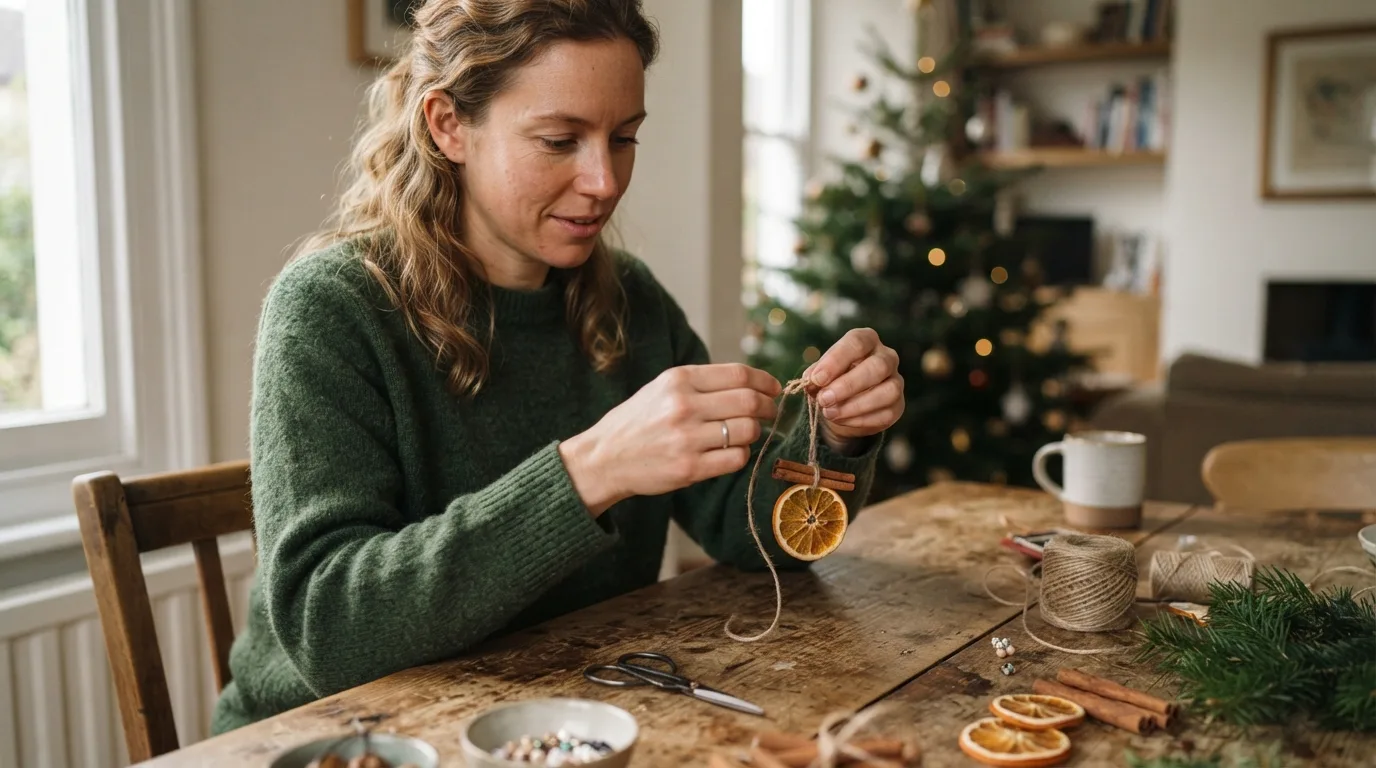 Naturalne Ozdoby Choinkowe Diy