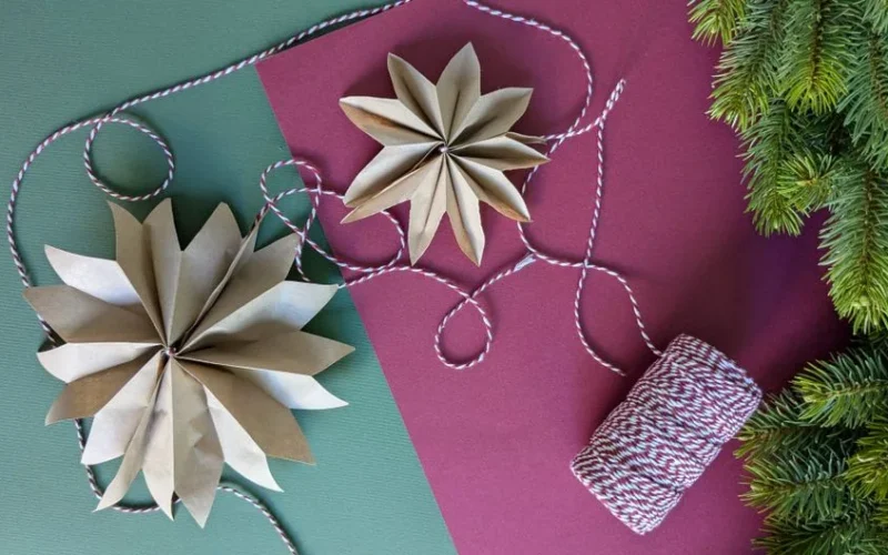 Papierowa Gwiazda DIY - Kompletny Poradnik Krok po Kroku na Święta